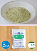[Pre-Order Set of 5] Koji Starter Powder for Shoyu "MC-01" 40g (For 360L of Soy Sauce) - Marufuku Koji Starter, Product from Nihon Jyozo Kogyo, Japan