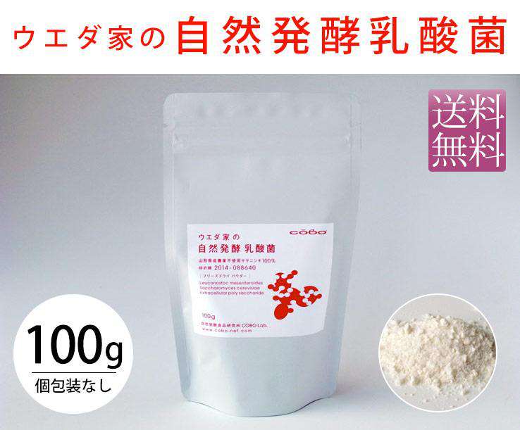 ウエダ家の自然発酵乳酸菌お徳用100g